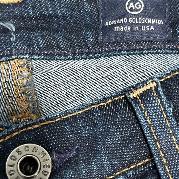 AG The Premiere Skinny Straight Dark Wash Low Rise Jeans - Picture 10 of 12